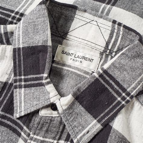 saint laurent jersey flannel.